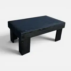 GENERICO - Mesa Centro Estilo Industrial Madera Producto Nacional 80x40x30cm