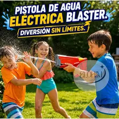 MOVI - Pistola de Agua Eléctrica Blaster- Entretención sin Límites este Verano