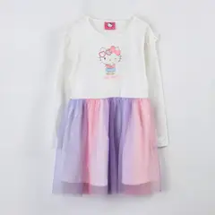 HELLO KITTY - Vestido Tul Niña Multicolor