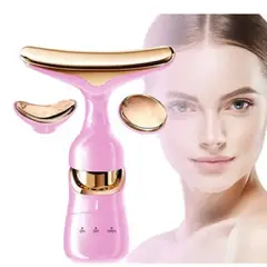 GENERICO - Masajeador Facial y Cujello Eléctrico Reductor Papada .
