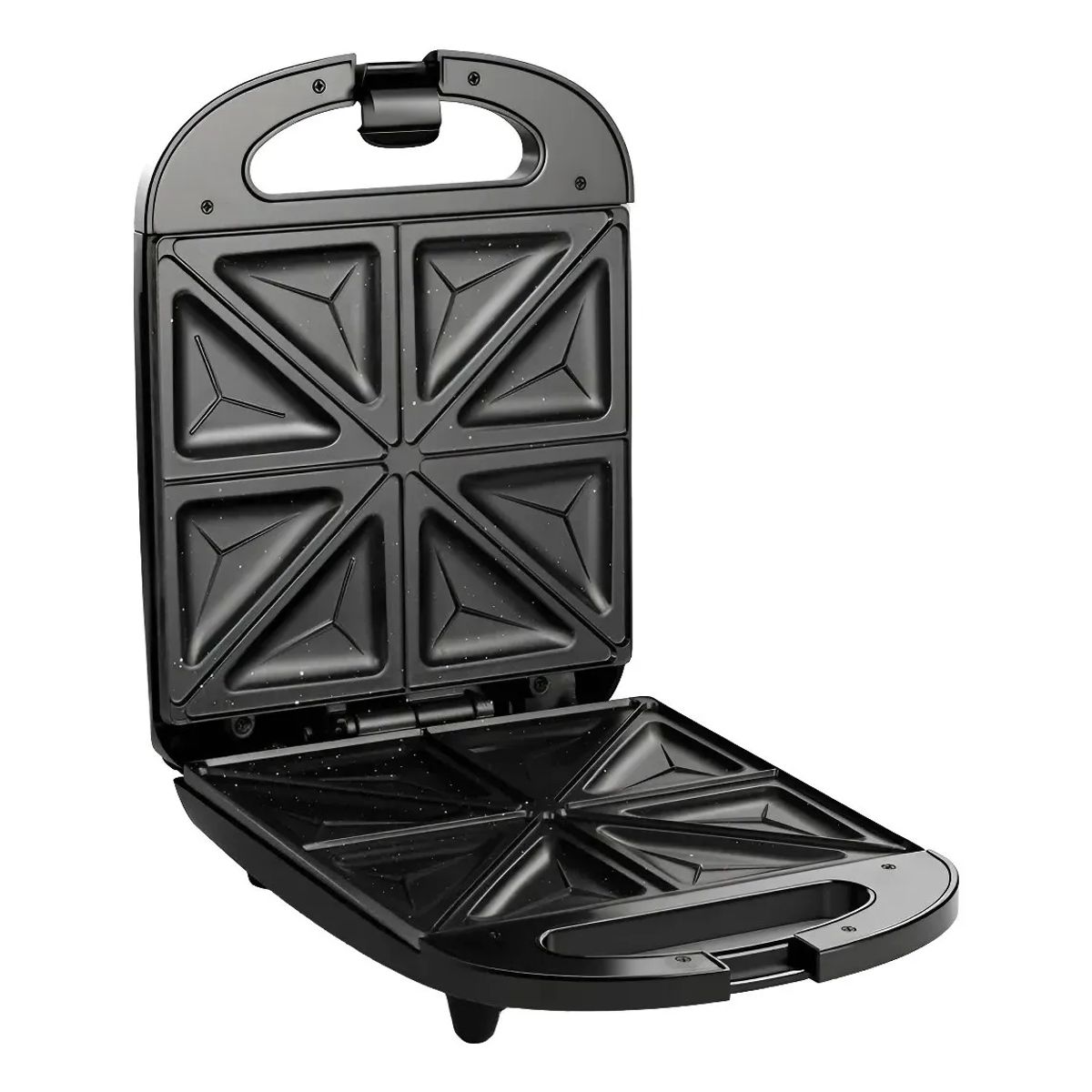 IRM - Maquina Sandwichera 1000w Placas Antiadherentes Triangular Tostadora Sandwich