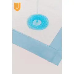 GENERICO - X50 Baño De Perro Sabanilla Perro Paños De Perros 45x60cm - Azul - 45x60 cm