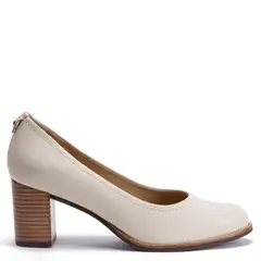 GACEL - Zapato de cuero mujer crema Elvira