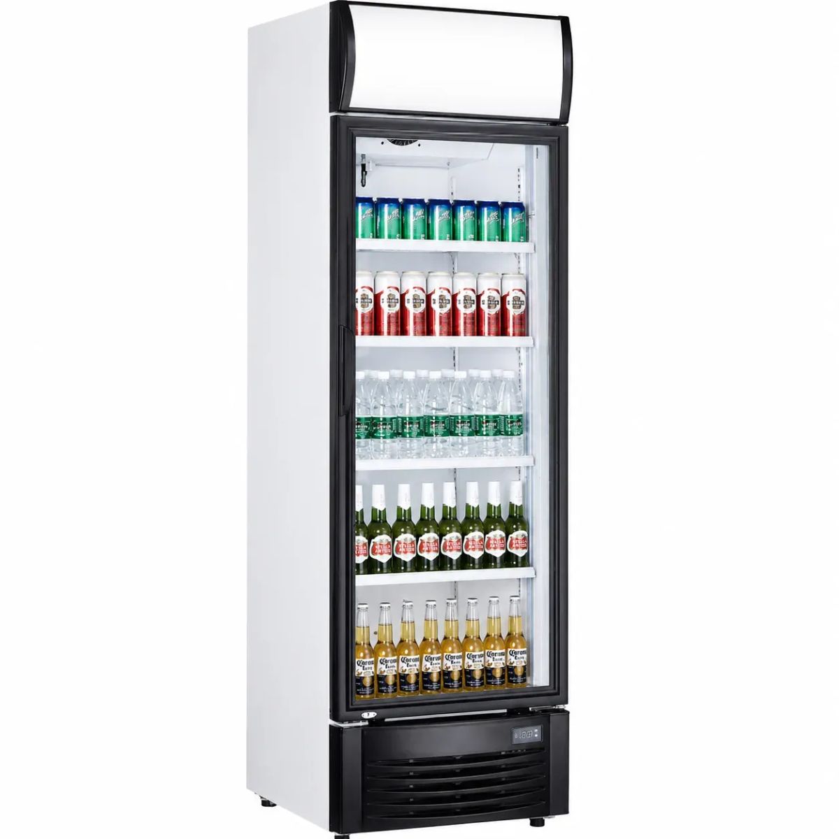 MASTERCOLD - VISICOOLER LG-430F 1PTA 430L 62X69X207CM 0°+°5C AIRE FORZADO MASTERCOLD