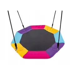 INTEX - Columpio mecedor circular multicolor 81 cm Saucer Swing soporta 150 kilos