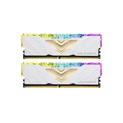 GENERICO - Memoria RAM JUHOR DDR4 16GB 2x8GB 3200MHz RGB Blanca