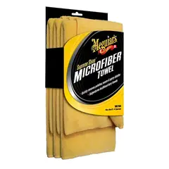 MEGUIAR'S - Paño De Limpieza Meguiars Microfibra Supreme Shine Franela Amarillo