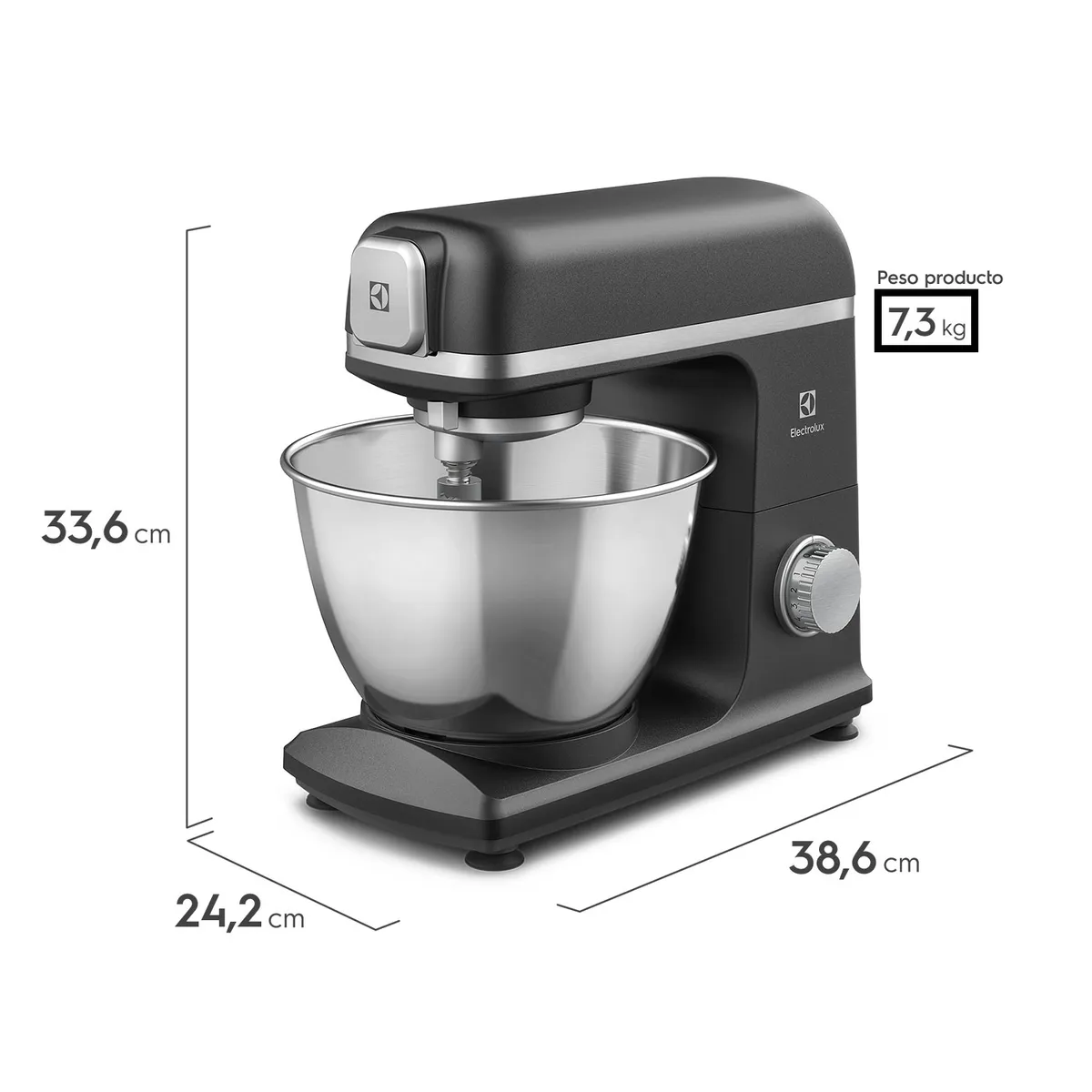 ELECTROLUX - Batidora Planetaria 5L 6 Velocidades 800W KMP70