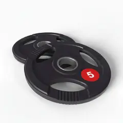 TEN SERIES - Par Discos Con Agarre Olímpico 5 kg