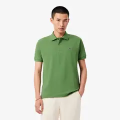 LACOSTE - Polera Hombre Original Corte Clásico L.12.12 Verde