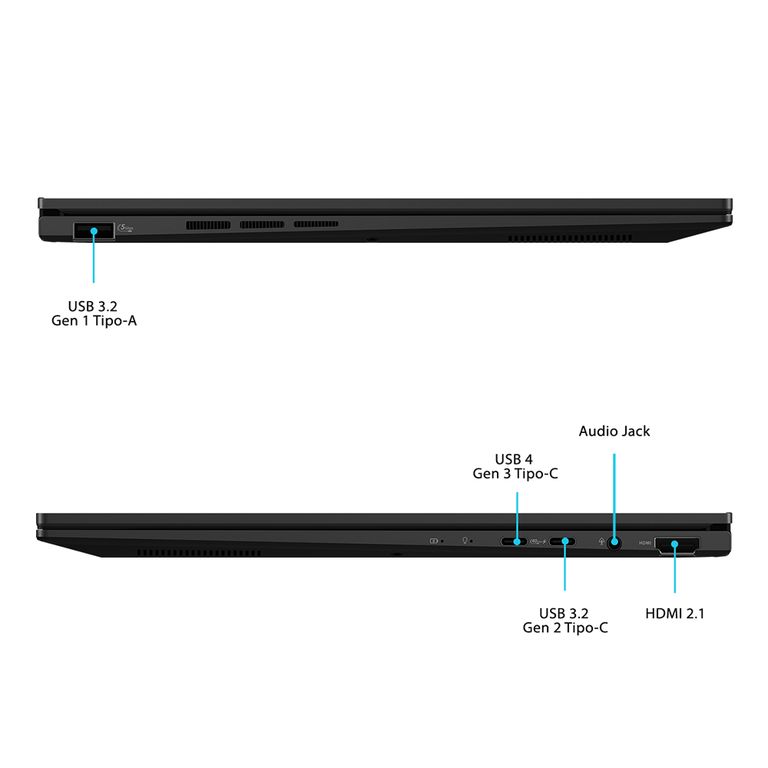 Notebook Zenbook 14 AMD Ryzen AI 7 32GB RAM 1TB SSD 14" OLED