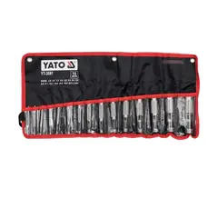 YATO - Juego De Sacabocados De Golpe 15pcs - Yt-3591