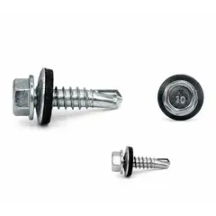 GENERICO - Tornillo Hexagonal Punta Broca 10X1 100 Und