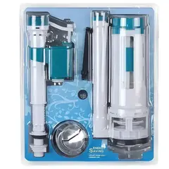 GENERICO - Valvula de Descarga para wc Para Estanque Con Botón Wc Fitting Botón 20cm