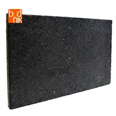 BUDNIK - Baldosa Alta Resistencia Granallada negro 60x40x3.8 cm