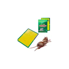 GENERICO - Pack 10 Trampas Para Ratón Adhesivas Con Pegamento Ultra Efectiva