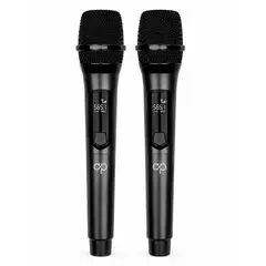 AUDIO PRO - Mixer Audio 4 Canales BT + 2 Micrófonos Inalámbricos USB-C - SC
