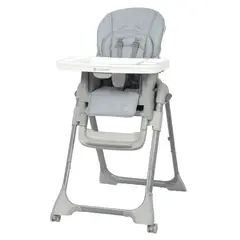 BABY TREND - Silla de Comer 7 en 1 Everlast Stellar Azul - Desde los 6 meses hasta 27 kg