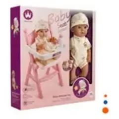 GENERICO - Juguete Silla De Comer Infantil Muñeca Incluida