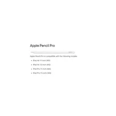 APPLE - LÁPIZ PENCIL PRO COLOR BLANCO NUEVO