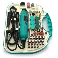 GENERICO - Kit Herramienta Multiproposito Dremel + 92 Piezas 300w
