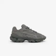 LACOSTE - Zapatillas Hombre L003 2K24 De Ante Gris Oscuro