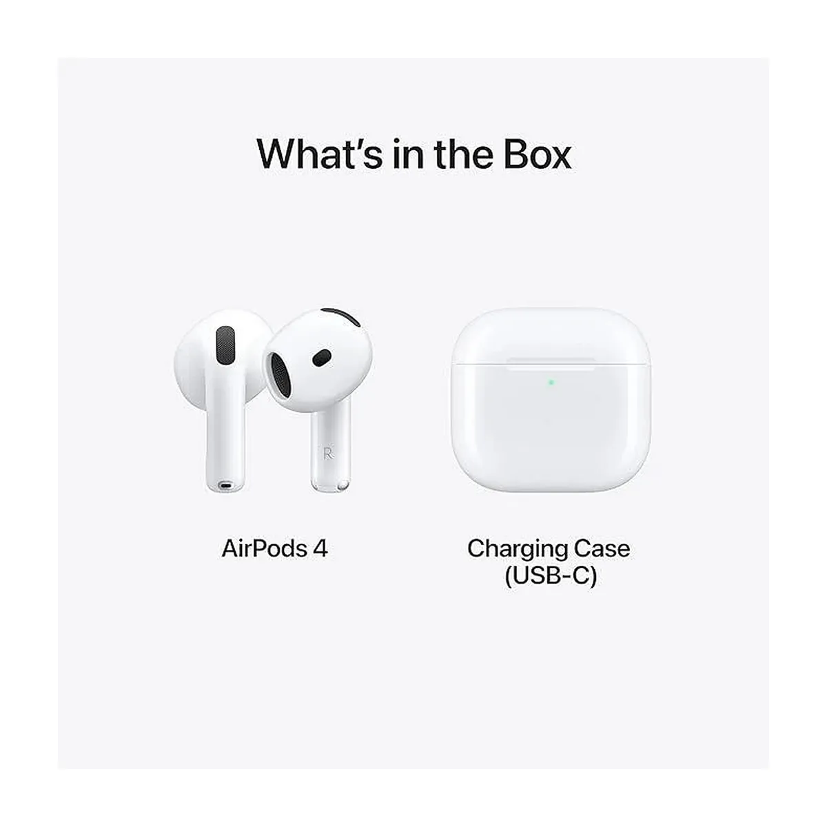 APPLE - AUDÍFONOS INALÁMBRICOS APPLE AIRPODS 4 COLOR BLANCO NUEVOS