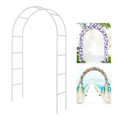 ATURE - Arco Pérgola Hierro Forjado Para Bodas Plantas Globos Y Diy