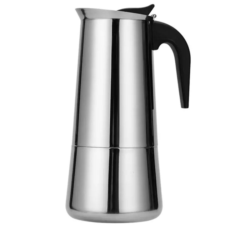 Cafetera Italiana Moka de Acero Inoxidable