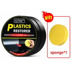 GENERICO - Restaurador de Plásticos y Cuero CJTHK 100 g con Esponja