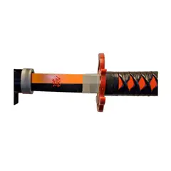 GENERICO - Katana Tanjiro Kamado Naranjo Kimetsu No Yaiba
