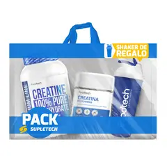 FOODTECH - Pack creatina 1kg + 180 gomitas + Shaker -