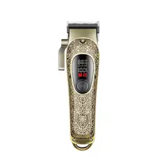 HTC - Maquina Cortadora Cabello Profesional Pantalla Led