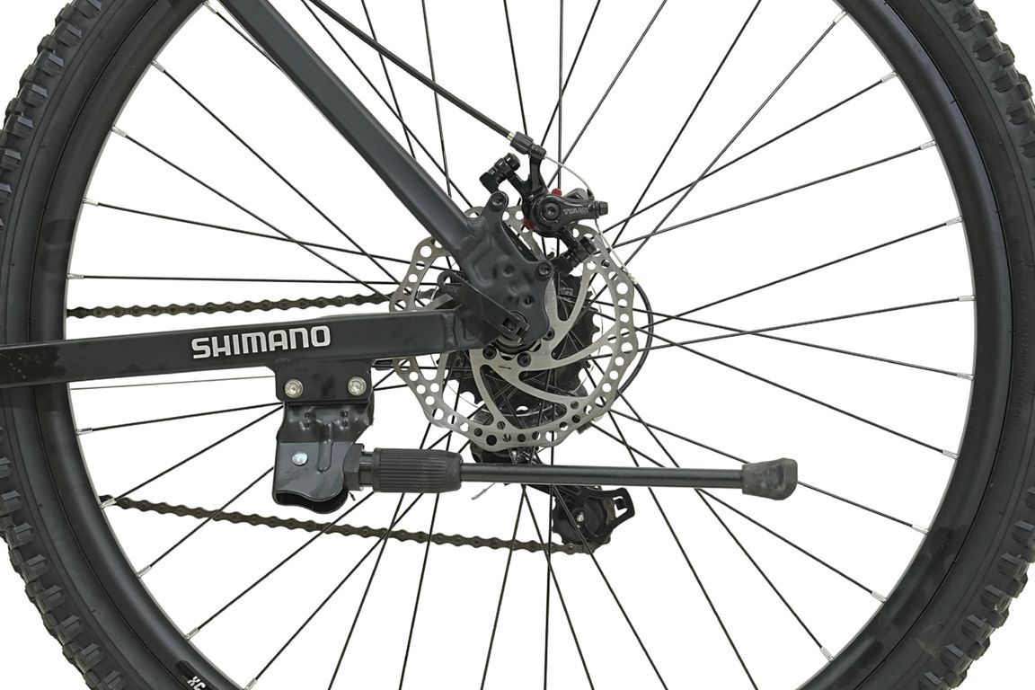 BICICLETA MTB W860 ARO 29 TALLA 19 NEGRO VERDE Negro L