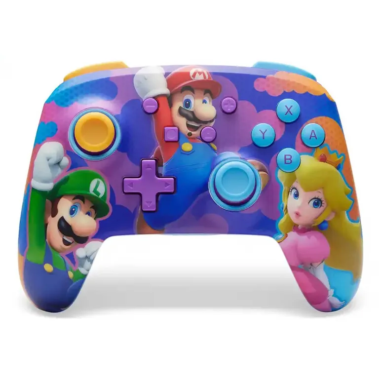 POWERA Control Inalámbrico Enhanced Super Mario Bros. Splash Heroes Nintendo Switch