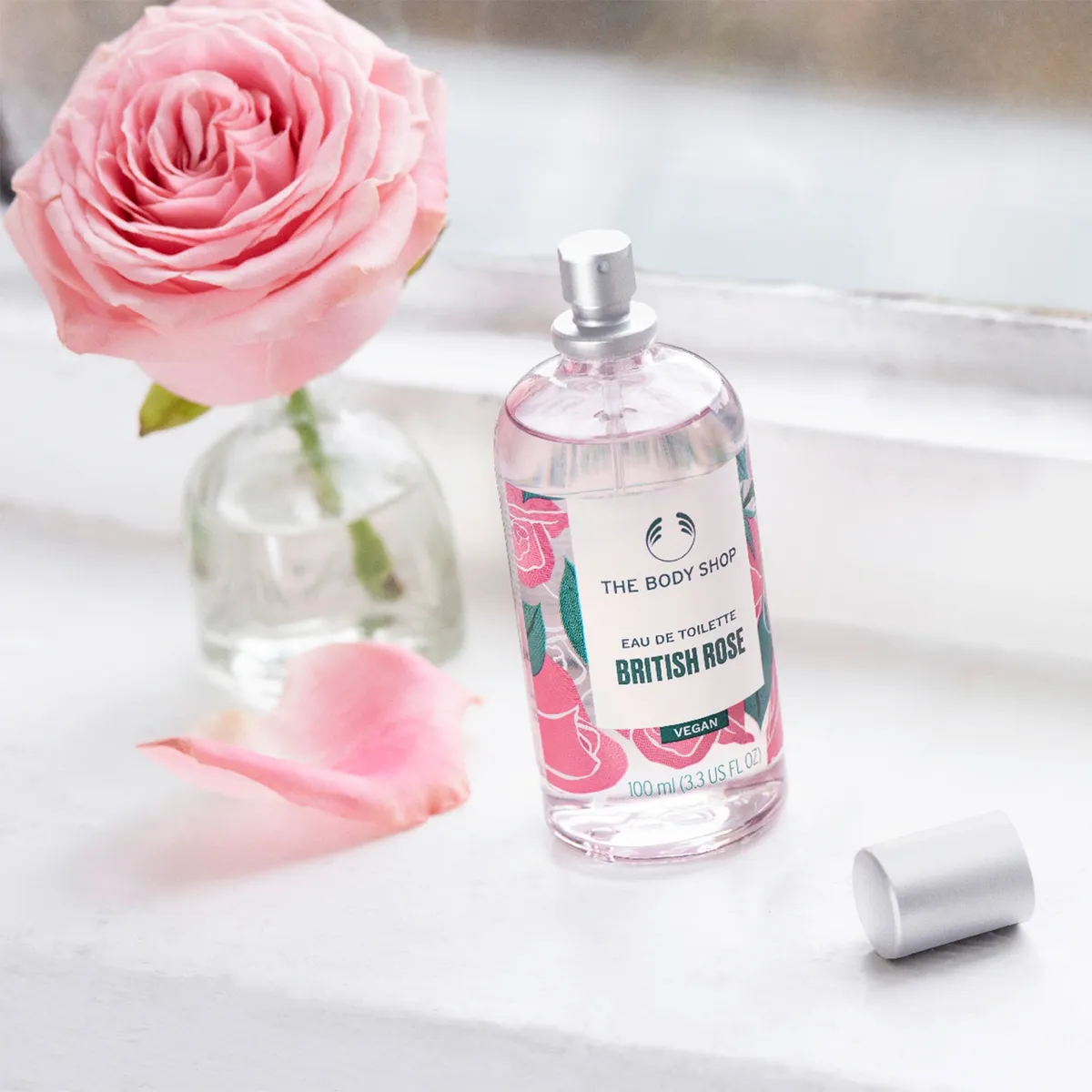 THE BODY SHOP - Perfume Unisex British Rose 100 Ml The Body Shop