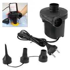 GENER - INFLADOR ELECTRICO MINI COMPRESOR AIRE COLCHON PISCINA