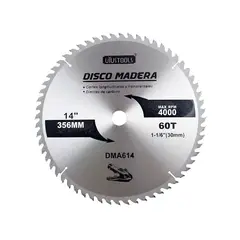 UYUSTOOL - DISCO SIERRA 14 x 60 dtes MADERA