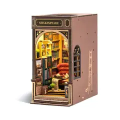 ROLIFE - Kit Para Armar Sujetalibros En Miniatura - Libreria