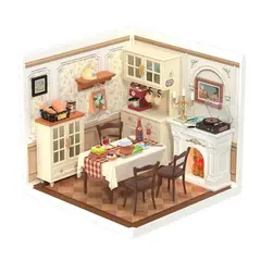 ROLIFE - Kit Para Armar Comedor Familiar En Miniatura