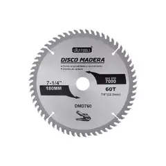 UYUSTOOL - Disco Sierra Para Madera 7 1/4 Pulgadas 180 Mm 60 Dientes