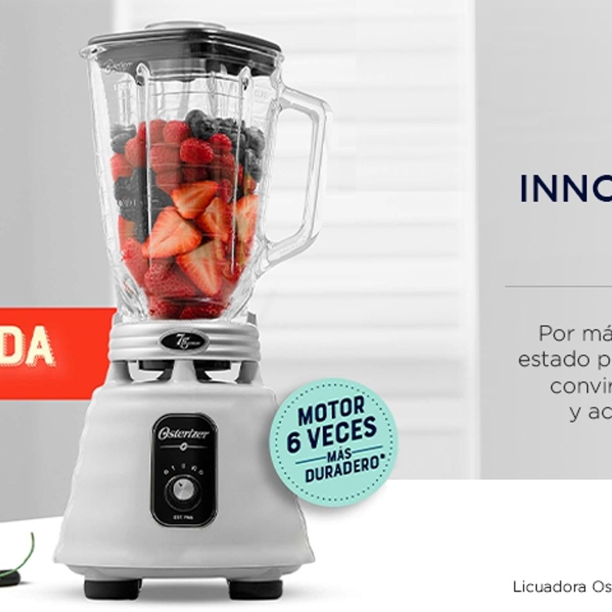 OSTER - Licuadora Oster Clasica Edicion Limit Blstse75-052