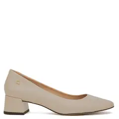 GACEL - Zapato de cuero mujer nude Brera