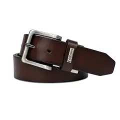 CRAFTMEN - Cinturón Cuero Premium Romano Hebilla Ajustable