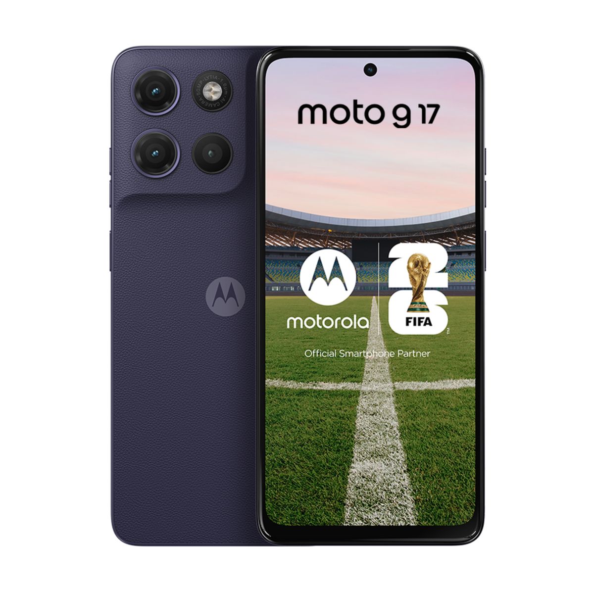 MOTOROLA - Smartphone Motorola Moto G17 128GB 4GB Azul Android 15