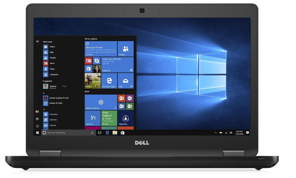 LATITUDE 5480 7MA GEN INTEL CORE I5 8GB RAM 256GB SSD NEGRO