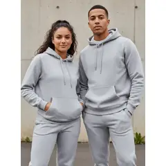 AGW - Conjunto Buzo Poleron Canguro Y Pantalon Puño Algodon