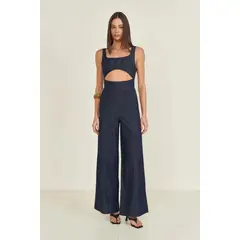 COLCCI - Enterito Jeans con Recorte Frontal