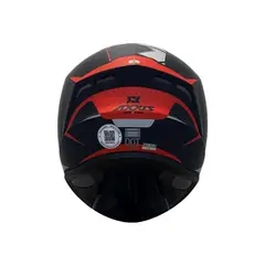 AXXIS - Casco draken frantic B5 red matte
