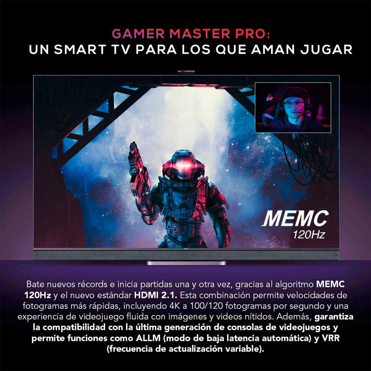 TCL - Miniled 65" 65C825 4K UHD Smart TV